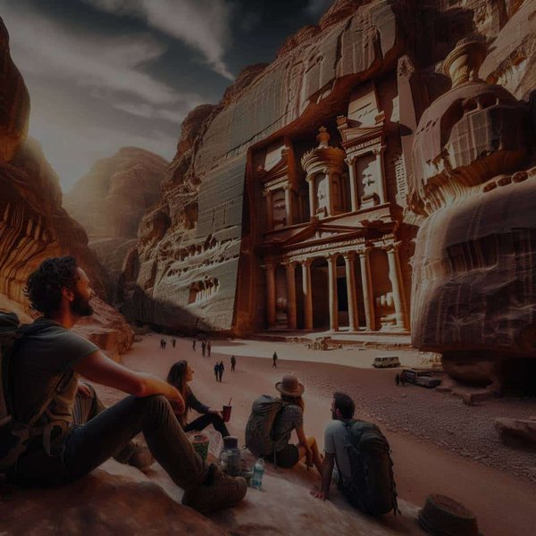 Comment découvrir les sites archéologiques de Pétra en Jordanie à travers une randonnée guidée ?