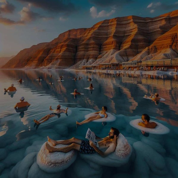 Où trouver les meilleures expériences de baignade en mer Morte en Israël et en Jordanie ?